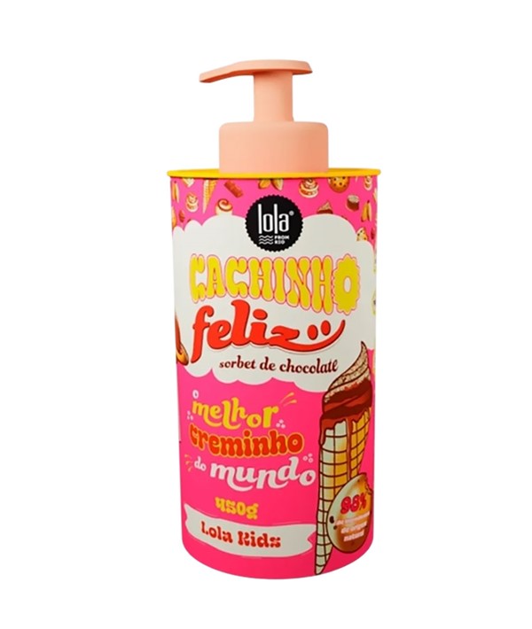 KIDS CACHINHO FELIZ CHOCOLATE HAIR CREAM 450 g Hair Styling Asetena Pa