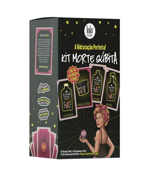MORTE SUBITA SUDDEN DEATH THE PERFECT HYDRATION KIT Hair Care Bundles Asetena Pa