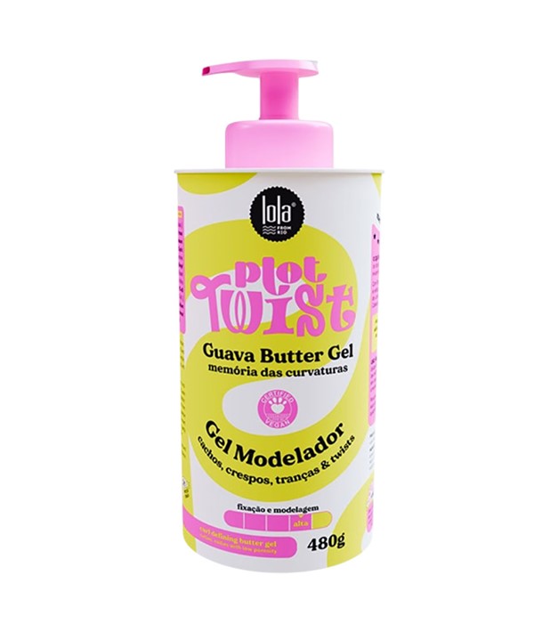 PLOT TWIST GUAVA BUTTER GEL CURL STYLING CREAM 480 g Hair Styling Asetena Pa