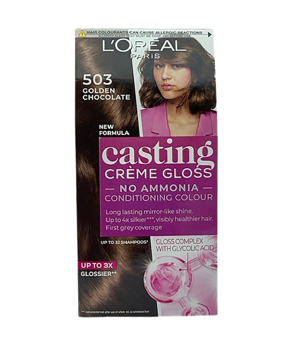 CASTING CREME GLOSS CONDITIONING COLOR 503 GOLDEN CHOCOLATE Hair Color Asetena Pa