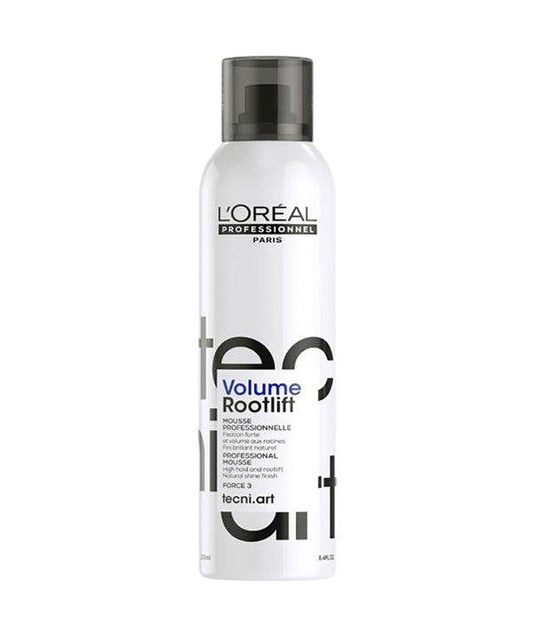TECNI ART VOLUME LIFT ROOT LIFT SPRAY MOUSSE FORCE 3 250 ml Hair Styling Asetena Pa