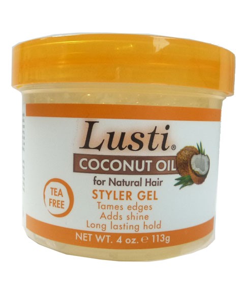 LUSTI COCONUT OIL STYLER GEL 113 g Hair Styling Asetena Pa