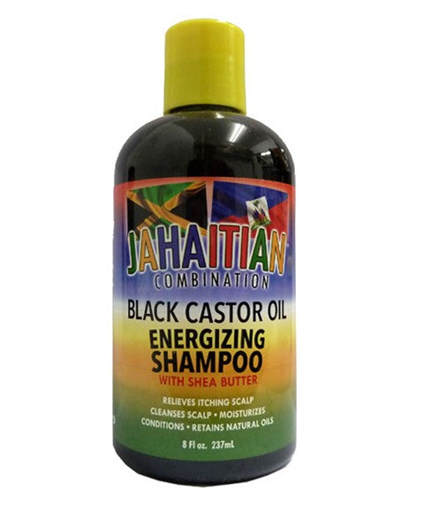 JAHAITIAN BLACK CASTOR OIL ENERGIZING SHAMPOO 237 ml Shampoo Asetena Pa