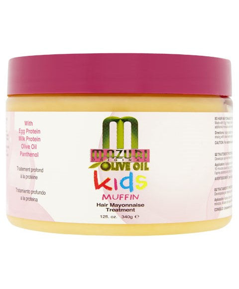 KIDS OLIVE OIL MUFFIN HAIR MAYONNAISE TREATMENT 340 g Hair Moisturizers Asetena Pa