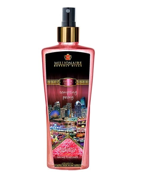 LOVE IN MIAMI TEMPTING PEONY FRAGRANCE BODY MIST 250 ml Perfumes for Value Asetena Pa