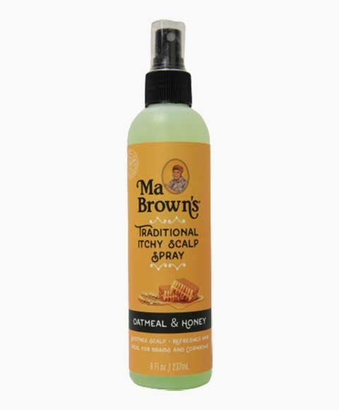 TRADITIONAL ITCHY SCALP SPRAY WITH OATMEAL AND HONEY 237 ml Treatments Asetena Pa