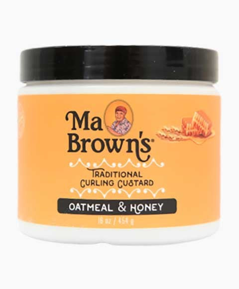 TRADITIONAL CURLING CUSTARD WITH OATMEAL AND HONEY 454 g Relaxer n Texturizer Asetena Pa