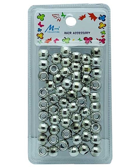 HAIR ACCESSORY BEADS B200S Color Silver Kids Hair Accessories Asetena Pa