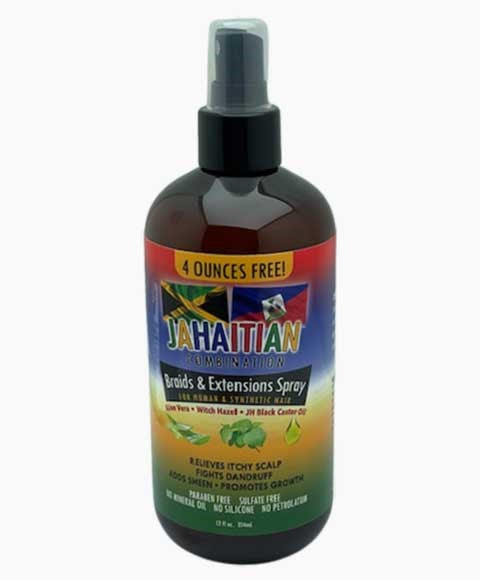 JAHAITIAN COMBINATION BRAIDS AND EXTENSIONS SPRAY 354 ml Sprays, Serums and Oils Asetena Pa