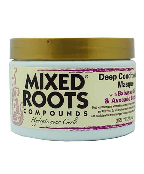COMPOUNDS DEEP CONDITIONING MASQUE WITH BABASSU AND AVOCADO 355 ml Treatments Asetena Pa