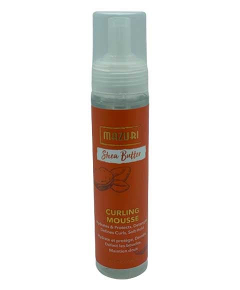 SHEA BUTTER CURLING MOUSSE 236 ml Hair Styling Asetena Pa