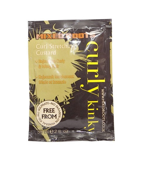 MIXED ROOTS CURL STRETCHING CUSTARD SACHET 59 ml Hair Styling Asetena Pa