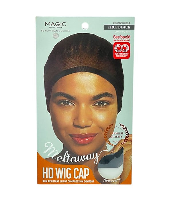 MAGIC COLLECTION HD MELTAWAY WIG CAP BYOG302BLA TRUE BLACK Extensions Accessories Asetena Pa