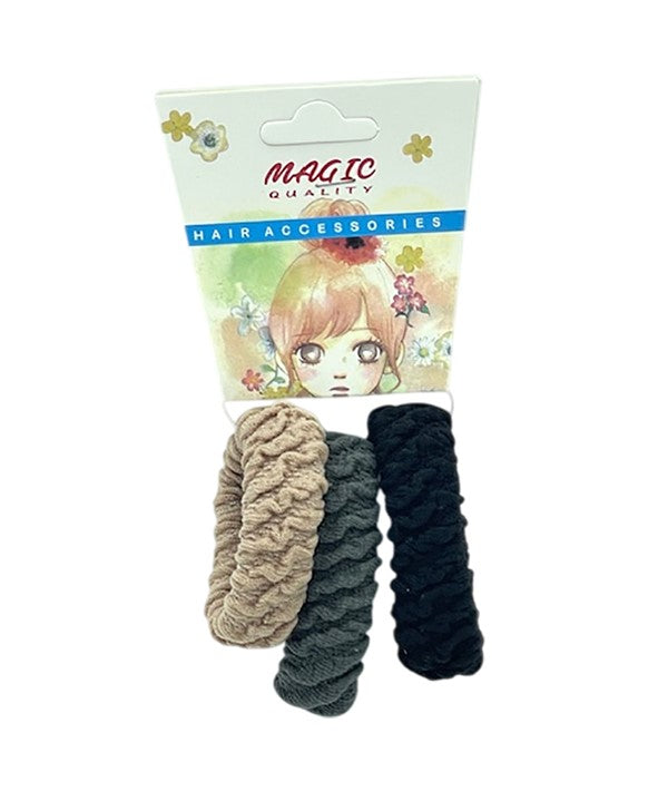 MAGIC QUALITY HAIR ELASTIC BANDS TP102AST Kids Hair Accessories Asetena Pa