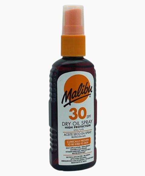 MALIBU DRY OIL SPRAY WITH SPF30 200 ml Skin Treatments Asetena Pa