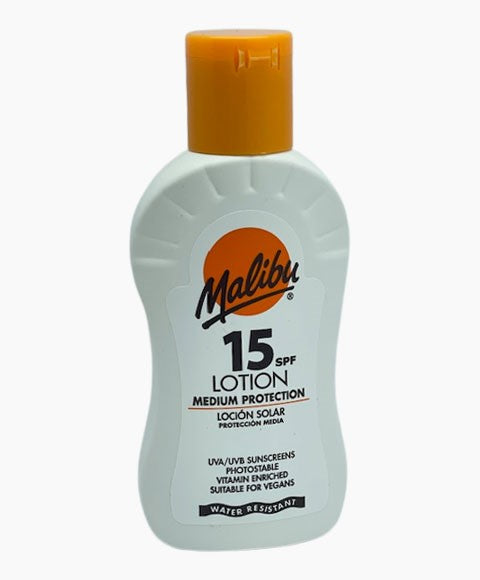 MALIBU MEDIUM PROTECTION LOTION SPF15 100 ml Skin Treatments Asetena Pa