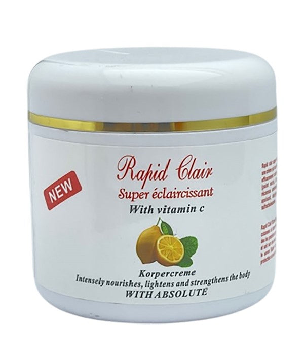 RAPID CLAIR CREAM WITH VITAMIN C 500 ml Even Skin Tone Asetena Pa
