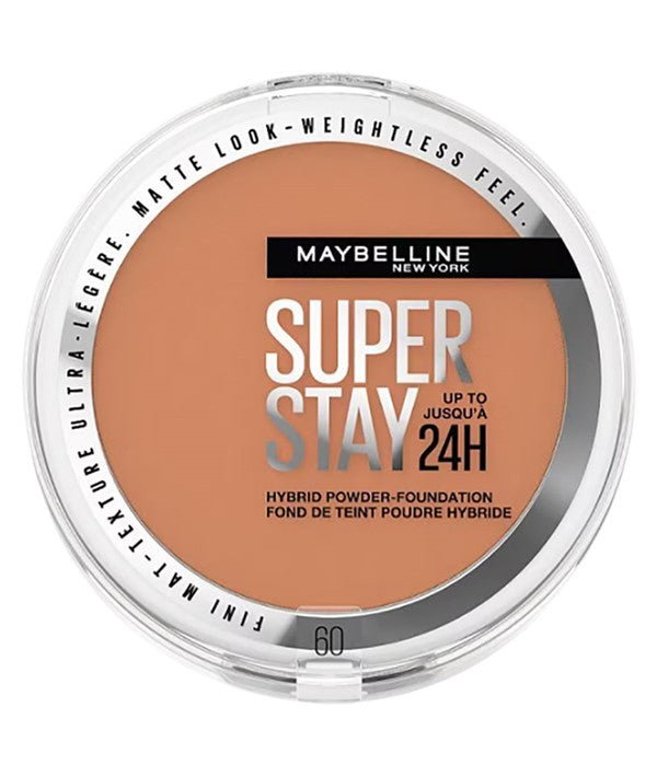SUPER STAY 24H HYBRID POWDER FOUNDATION 9 g Color 60 Face Powder Asetena Pa