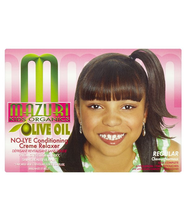 KIDS OLIVE OIL NO LYE CONDITIONING RELAXER 1 Application Color Regular Relaxer n Texturizer Asetena Pa