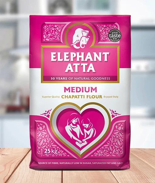 Elephant Atta Medium 7 1x25kg