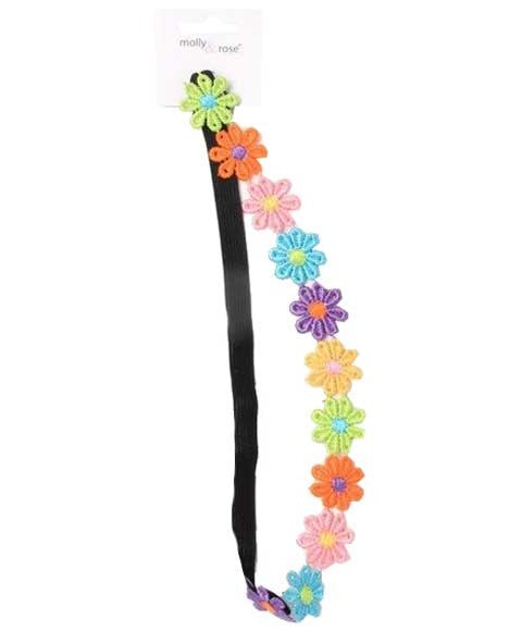 BANDEAU WITH BRIGHT DAISIES 9400 Kids Hair Accessories Asetena Pa