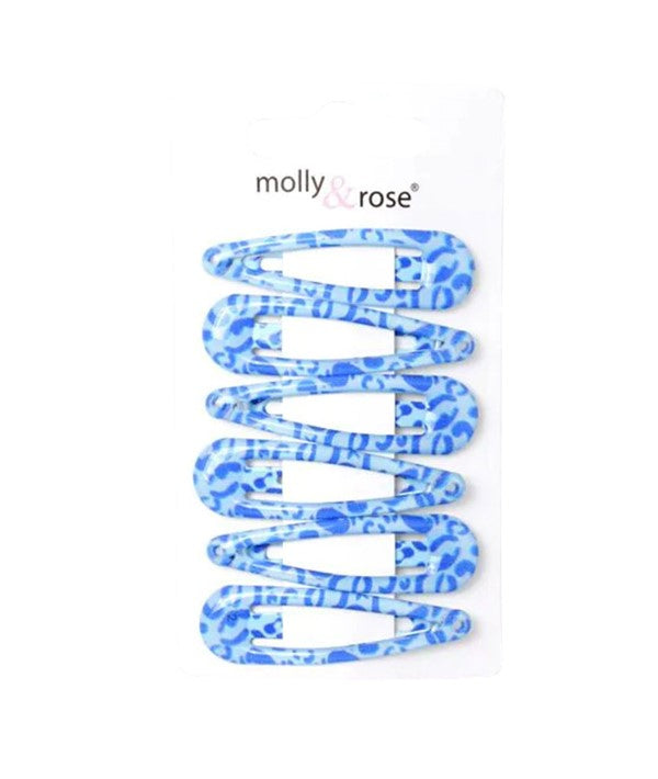 COLOURFUL LEOPARD PRINT EPOXY SLEEPIES 9321 Hair Accessories Asetena Pa