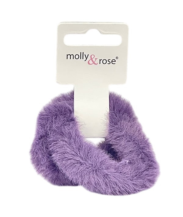 FAUX FUR FABRIC SCRUNCHIES 9317 Kids Hair Accessories Asetena Pa
