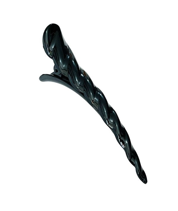 TWISTED STYLE COLOURED BEAK CLIP Color Assorted Hair Accessories Asetena Pa