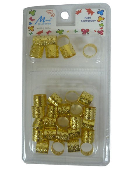 MURRY COLLECTION METAL TUBE CLIP GOLD MC43G Jumbo Kids Hair Accessories Asetena Pa