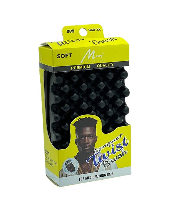 MURRY COLLECTION COMPACT SOFT TWIST BRUSH Hair Brushes and Combs Asetena Pa