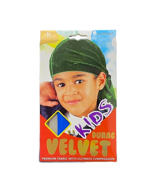 MURRY COLLECTION KIDS VELVET DURAG M1954AST Hair Accessories Asetena Pa