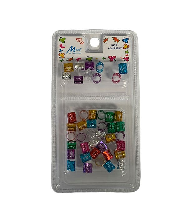 MURRY COLLECTION METAL TUBE CLIP COLORED MC40A Kids Hair Accessories Asetena Pa