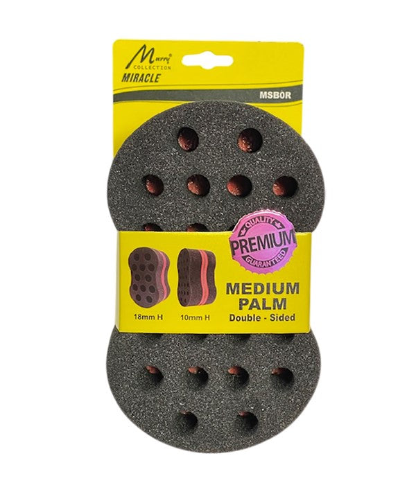 MIRACLE MEDIUM DOUBLE SIDED SPONGE MSB0R Salon Accessories Asetena Pa