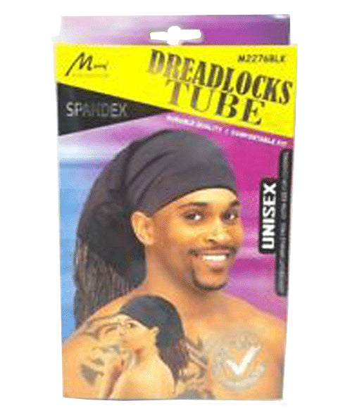 SPANDEX UNISEX DREADLOCKS TUBE M2276BLK Color Black Dreadlocks Products Asetena Pa