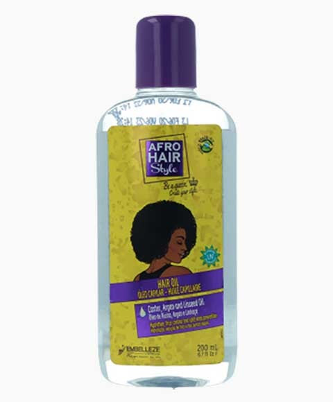 AFRO HAIR STYLE CASTOR ARGAN AND LINSEED HAIR OIL 200 ml Sprays, Serums and Oils Asetena Pa