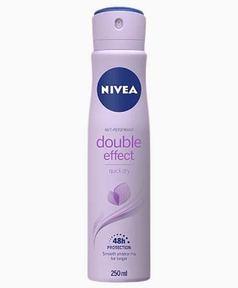 NIVEA DOUBLE EFFECT QUICK DRY DEODORANT 250ml Body Care Asetena Pa
