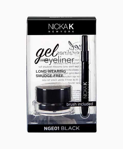NICKA K GEL EYELINER 3.5 g Color NGE02 Brown Eye Makeup Asetena Pa