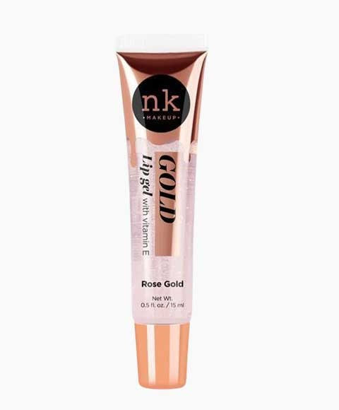 NK GOLD LIP GEL WITH VITAMIN E ROSE GOLD 15 ml Lips Asetena Pa