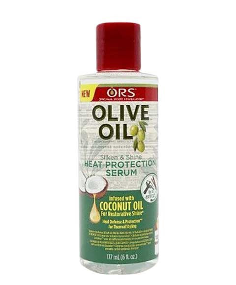 ORS OLIVE OIL HEAT PROTECTION SERUM INFUSED WITH COCONUT OIL 177 ml Sprays, Serums and Oils Asetena Pa