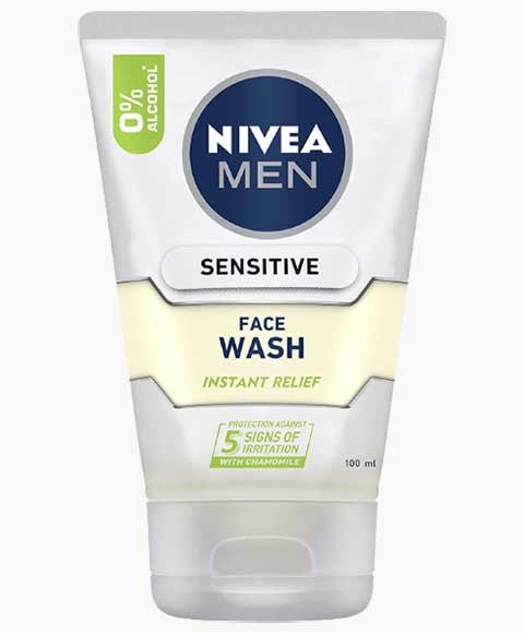 NIVEA MEN SENSITIVE FACE WASH 100 ml Skin Wash Asetena Pa