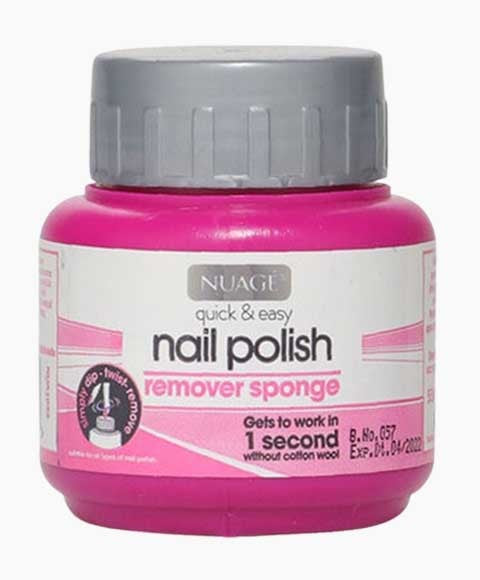 NUAGE QUICK AND EASY NAIL POLISH REMOVER SPONGE 55 ml Nails Asetena Pa