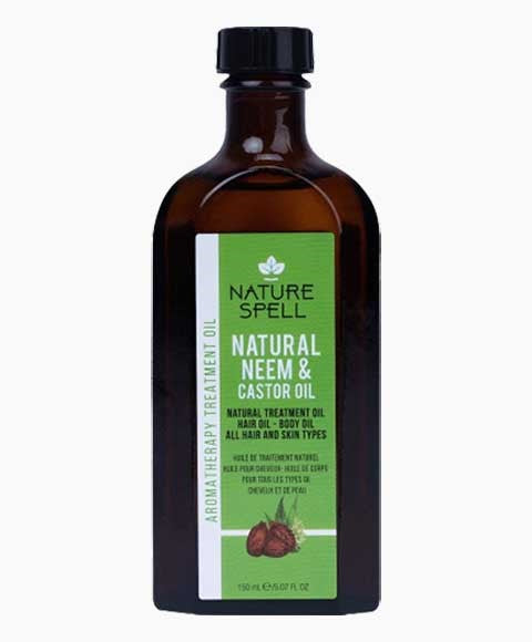 NATURAL NEEM AND CASTOR OIL 150 ml Sprays, Serums and Oils Asetena Pa