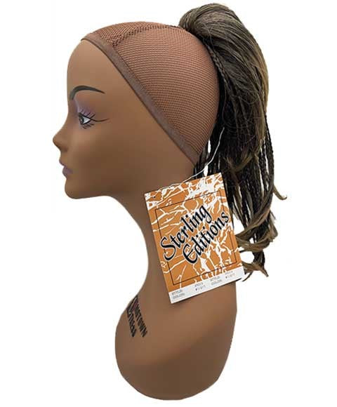 STERLING EDITIONS SYN AMBER PONYTAIL Color 1B/RD900T PonyTail Asetena Pa