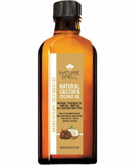 NATURAL CASTOR AND COCONUT OIL 150 ml Sprays, Serums and Oils Asetena Pa