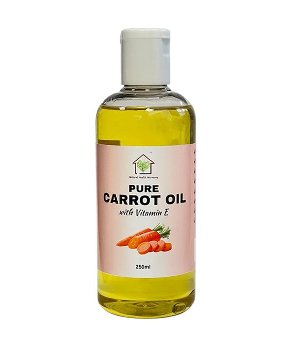 PURE CARROT OIL WITH VITAMIN E 250 ml Sprays, Serums and Oils Asetena Pa