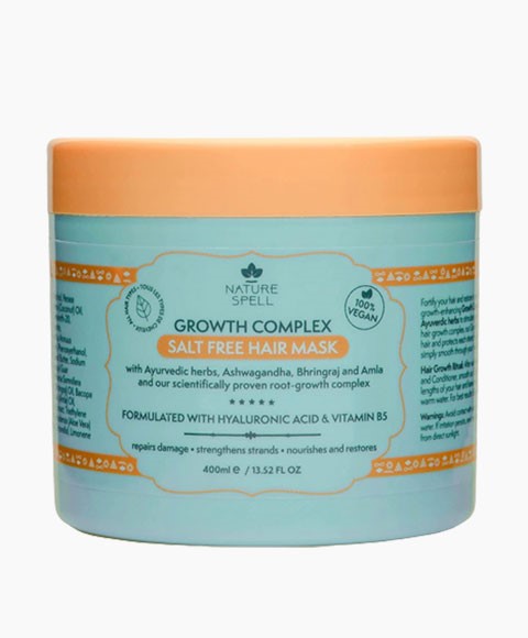 NATURE SPELL GROWTH COMPLEX SALT FREE HAIR MASK 400 ml Treatments Asetena Pa