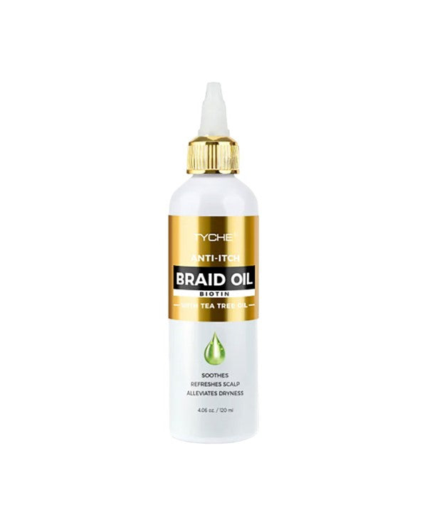 TYCHE BIOTIN ANTI ITCH BRAID OIL 120 ml Sprays, Serums and Oils Asetena Pa