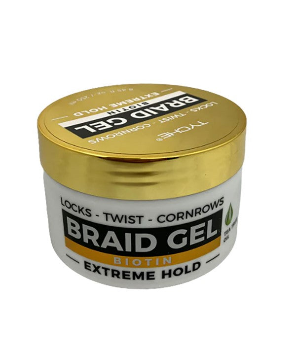 TYCHE BIOTIN EXTREME HOLD BRAID GEL 250 ml Hair Styling Asetena Pa