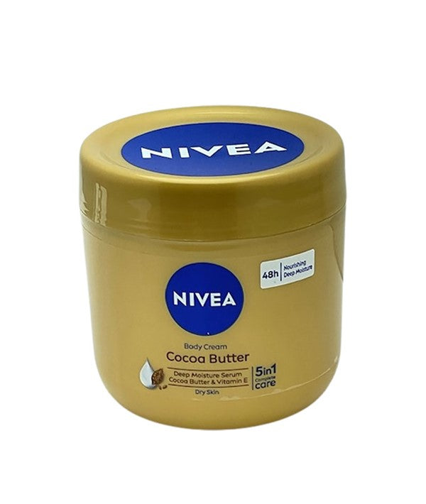 NIVEA COCOA BUTTER BODY CREAM 400 ml Skin Moisturizing Asetena Pa