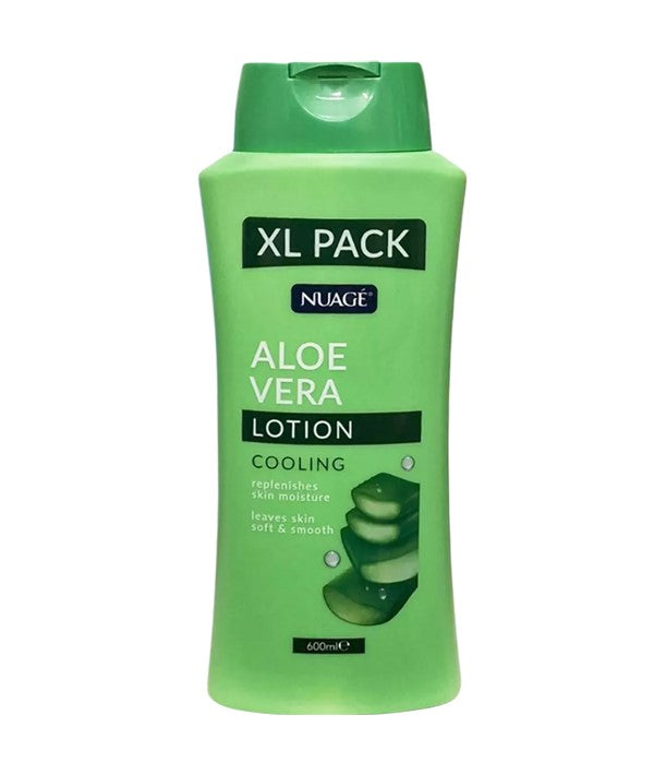 NUAGE ALOE VERA COOLING LOTION 600 ml Skin Moisturizing Asetena Pa